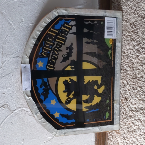 New Pfaltzgraff Halloween Arched Window Pane. - Picture 3 of 3